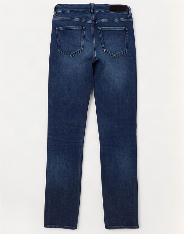 Replay Jeans Slim Feminino W28 L30 Azul Algodão