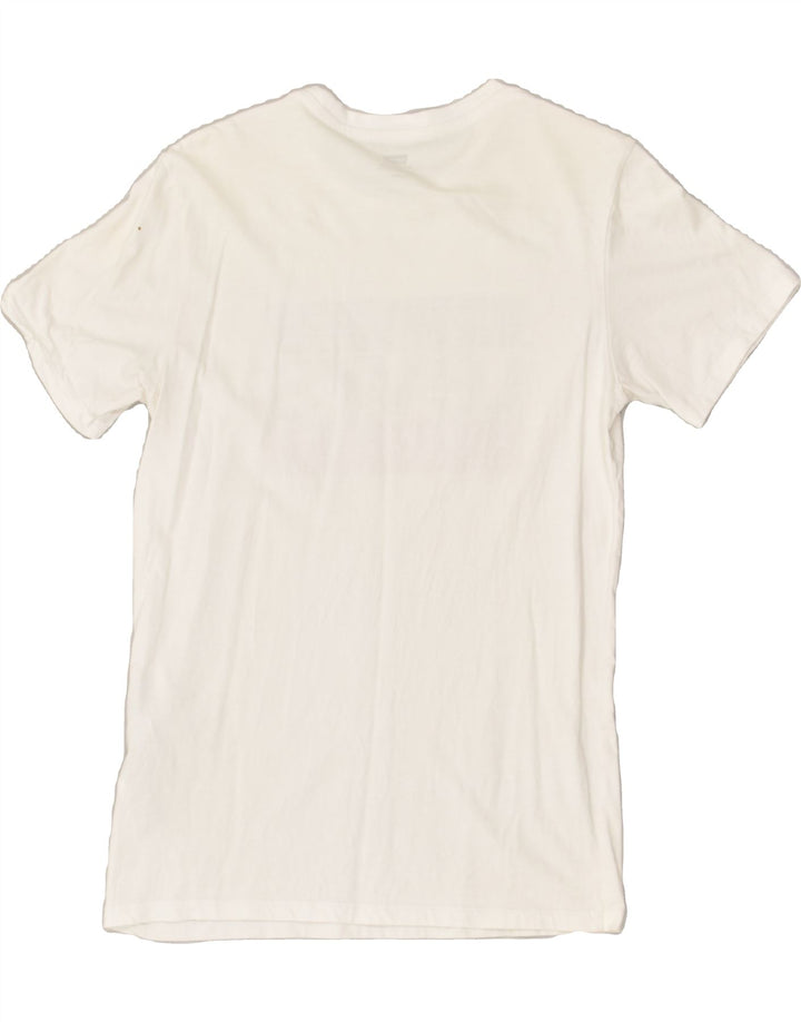 LEVI'S Mens Graphic T-Shirt Top Small White Cotton | Vintage Levi's | Thrift | Second-Hand Levi's | Used Clothing | Messina Hembry 
