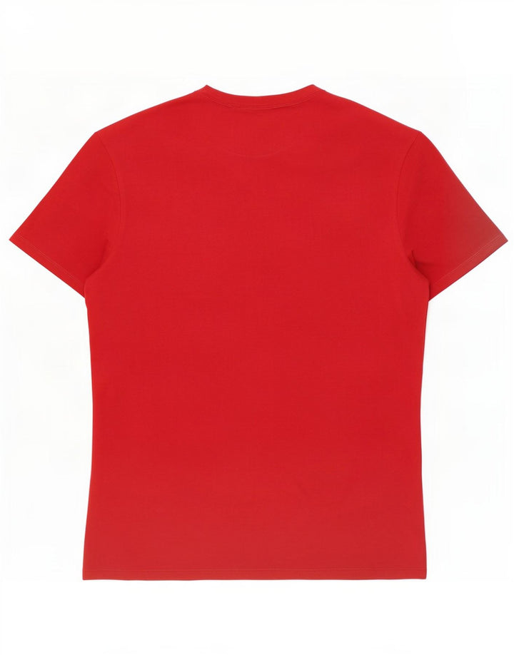 Camiseta feminina Guess com estampa gráfica UK 14 médio vermelho