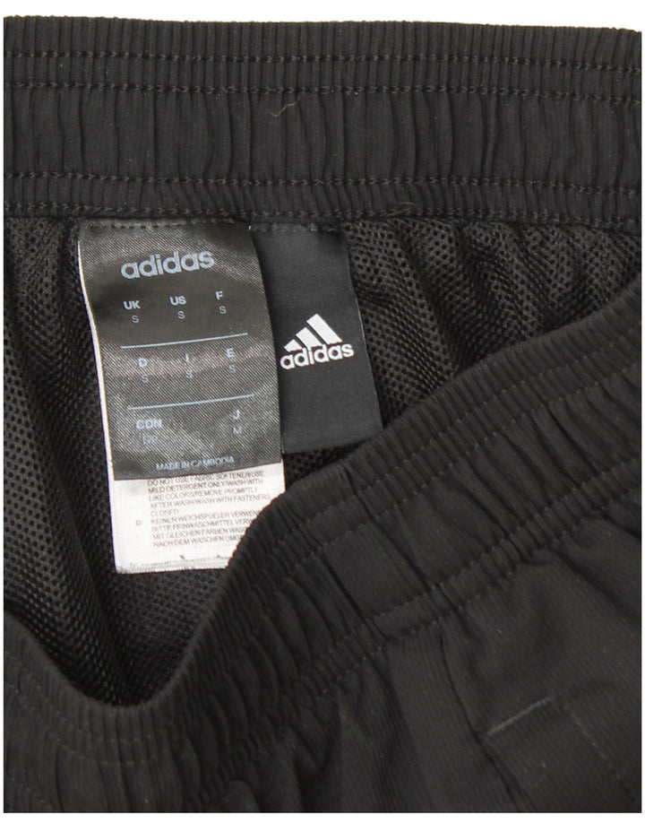 ADIDAS Mens Calças de treino Joggers Pequeno Poliéster Preto