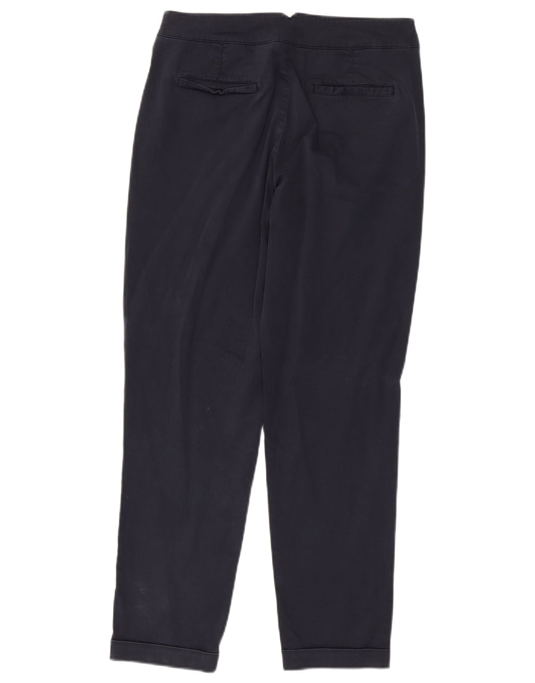 Calça Chino Mulher MASSIMO DUTTI EU 38 Pequeno W28 L28 Azul Marinho