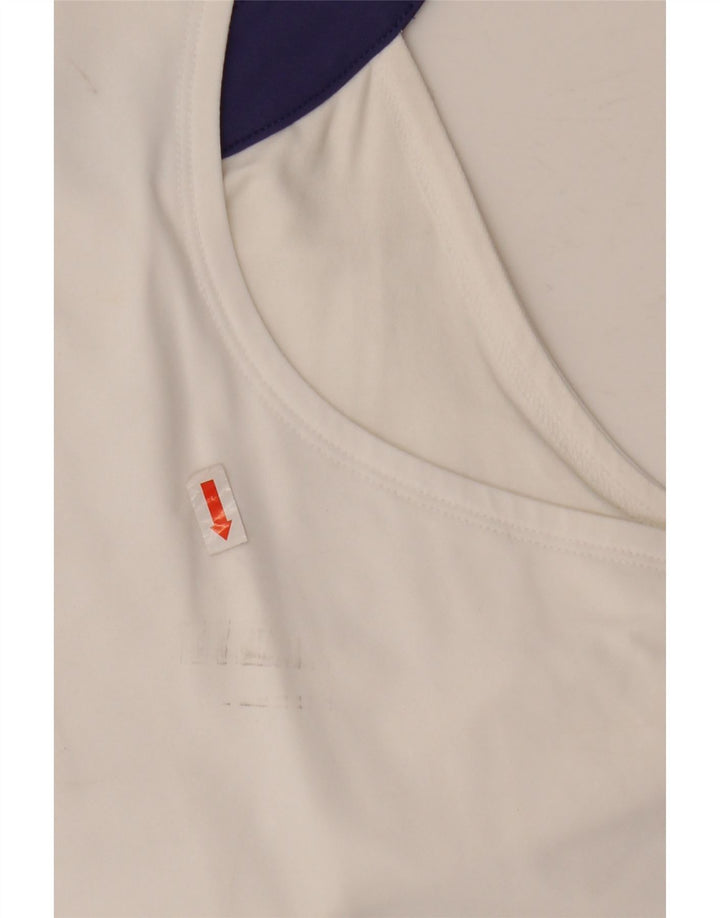 Colete feminino Sergio Tacchini UK 4 XS branco nylon