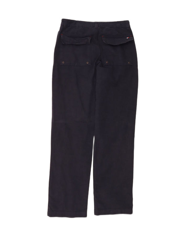 Calça Chino masculina TOMMY HILFIGER W32 L34 algodão azul marinho