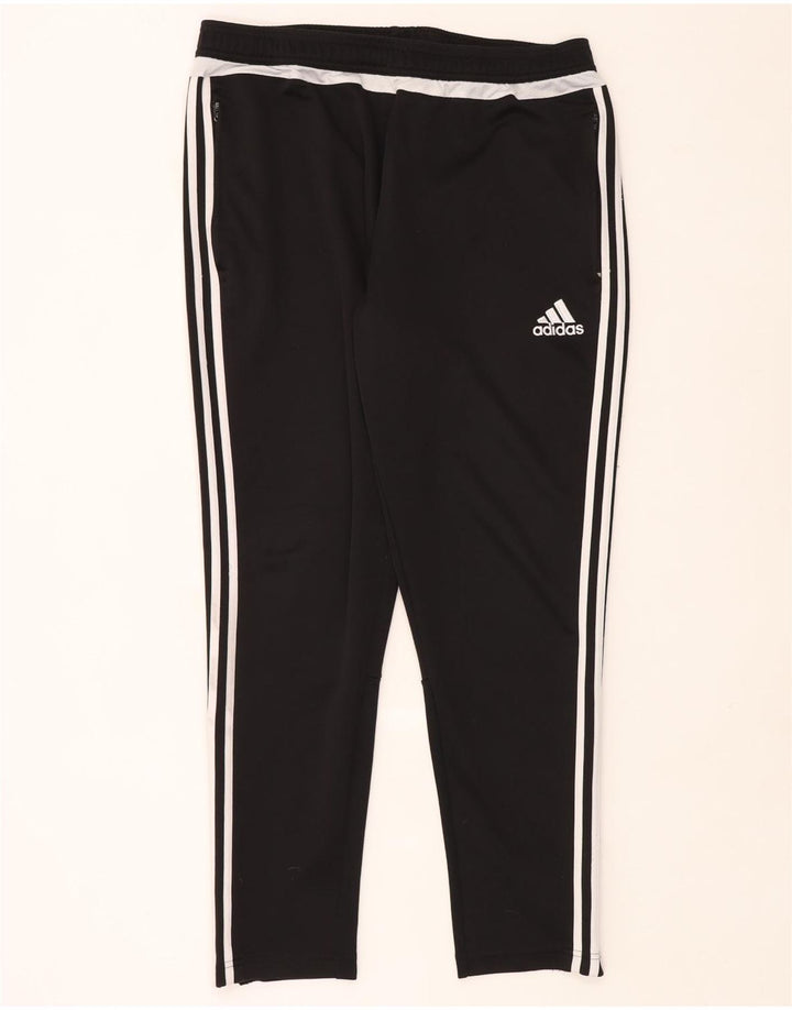 Calça Adidas Mens Climacool Treino XL Preto Colorblock Poliéster