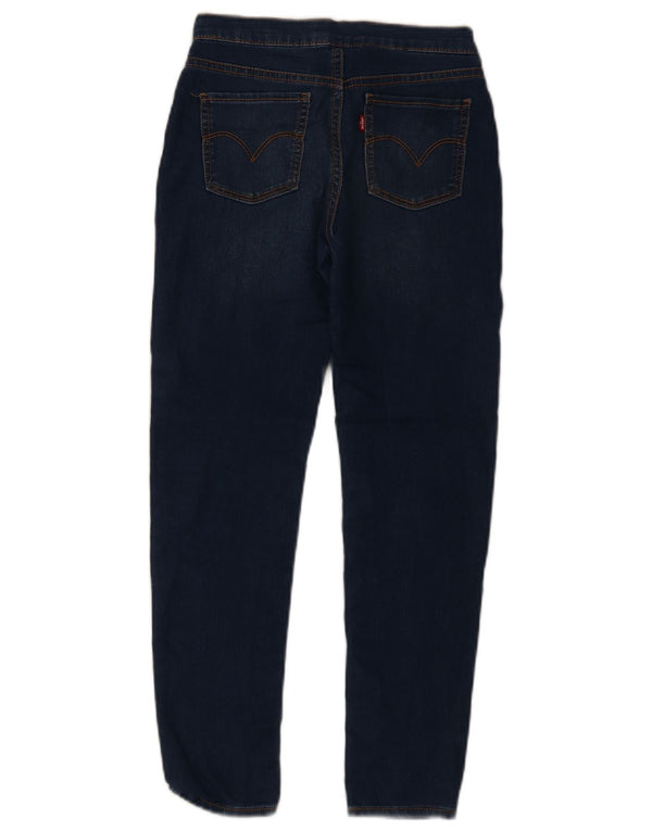 Legging Jeans Skinny Levi's Meninas 11-12 Anos W26 L26 Azul Marinho Algodão