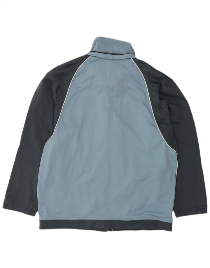 Jaqueta feminina de treino LOTTO UK 20 2XL azul colorblock