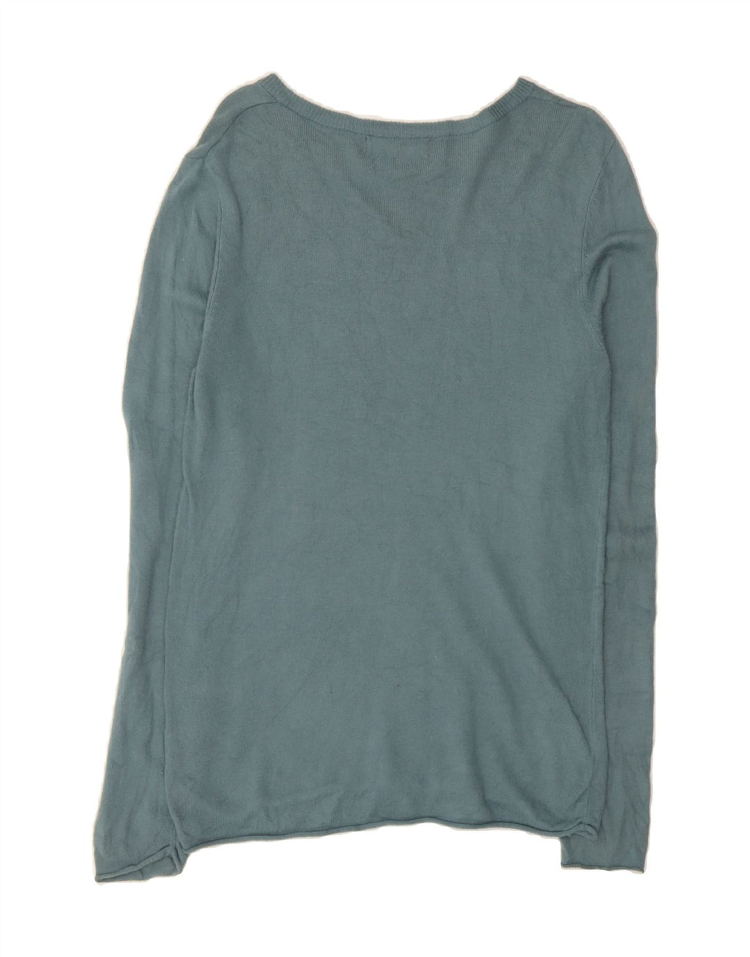 MOSSIMO Womens Boat Neck Jumper Sweater UK 14 Large Blue Vintage Mossimo and Second-Hand Mossimo from Messina Hembry 