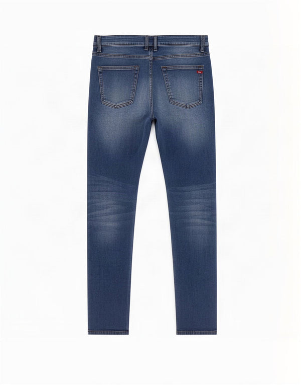 Diesel Mens Slim Jeans W32 L30 Azul Algodão