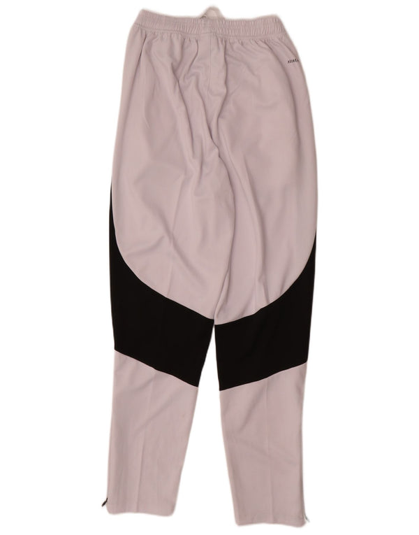 Adidas Womens Juventus Calças de treino UK 14 Large White Colourblock