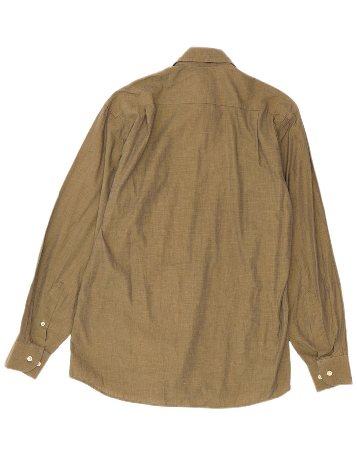 Camisa masculina Ferre tamanho 38 15 cáqui médio