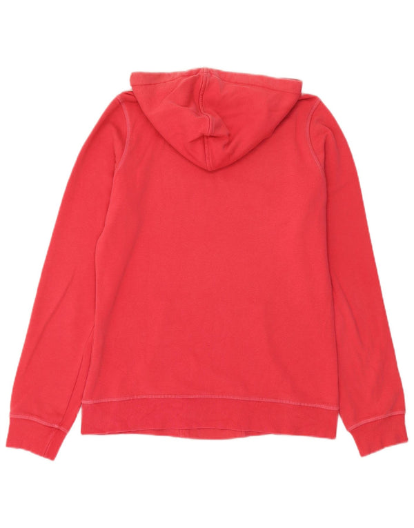 Jumper feminino com capuz gráfico Champion UK 14 grande algodão rosa