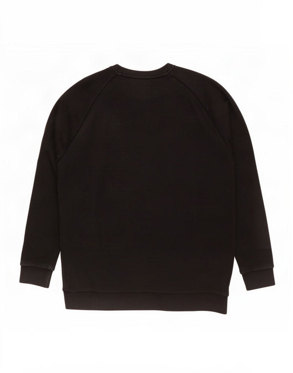 Adidas Mens Moletom Jumper XL Algodão Preto