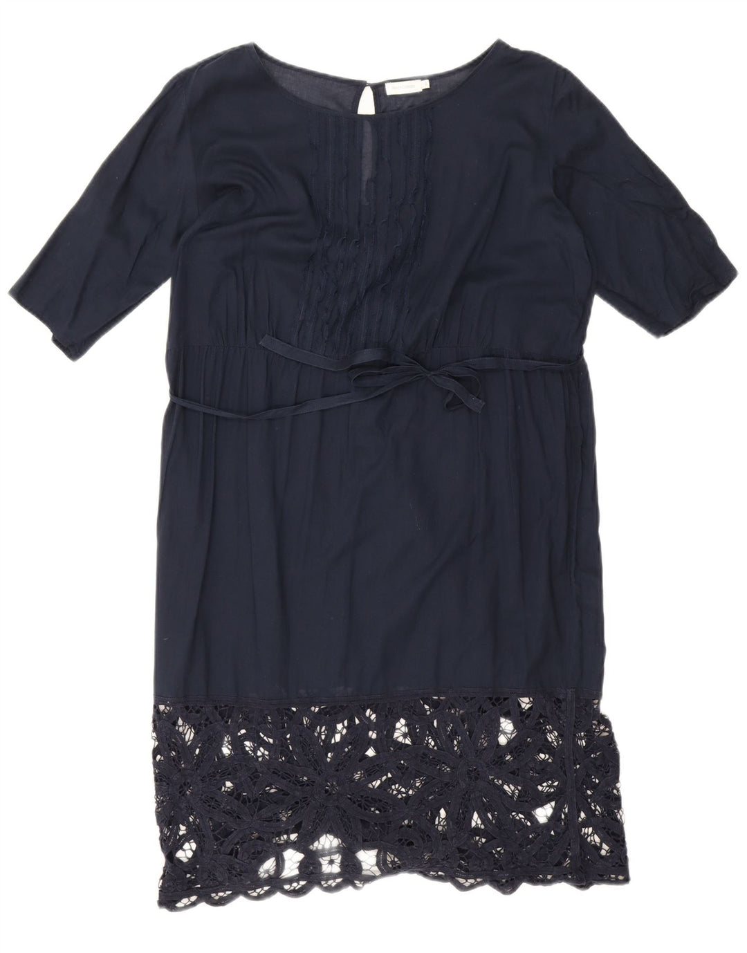 Vestido feminino Henry Cottons IT 46 grande azul marinho