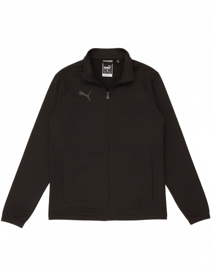 Puma Mens Tracksuit Top Jacket Médio Preto Poliéster