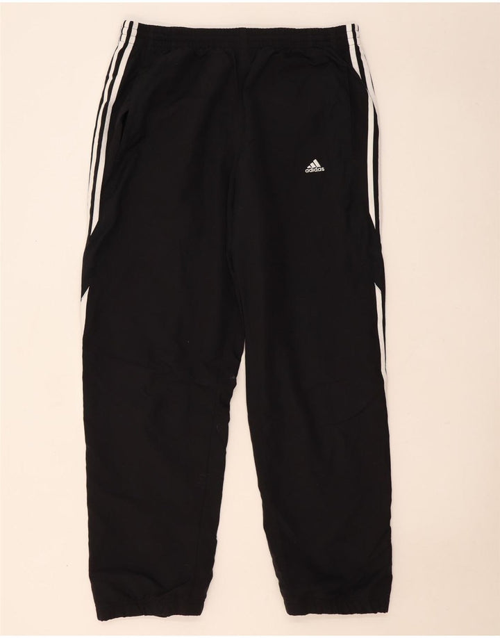 Adidas Mens Treino Calças Joggers Grande Poliéster Preto