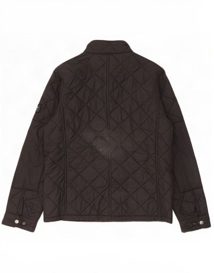 Jaqueta acolchoada Barbour Boys 12-13 anos XL Poliéster preto