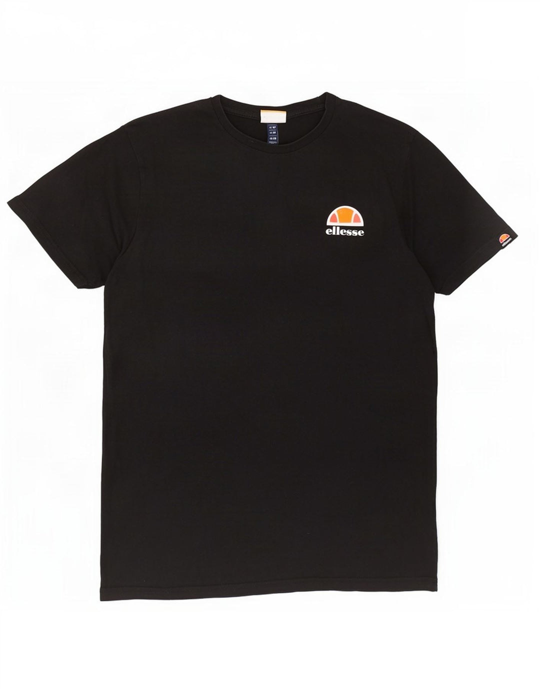 Ellesse Camiseta Masculina Top Médio Preto