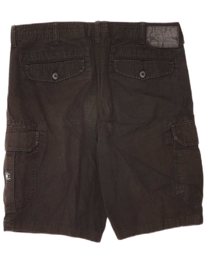 Shorts DC Masculino Relaxed Fit Cargo W33 Algodão Preto Médio