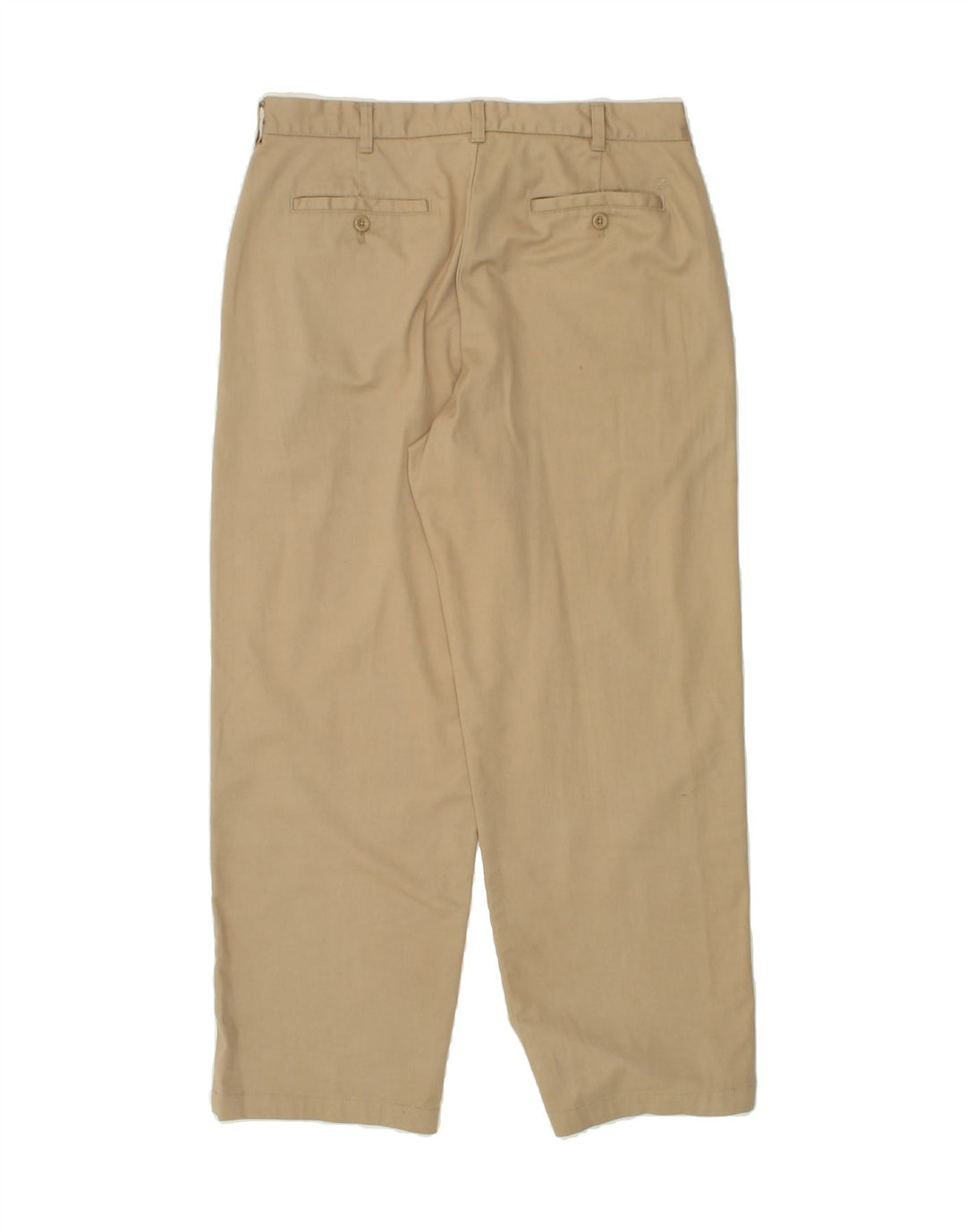 IZOD Mens Straight Chino Trousers W34 L30 Beige Cotton Vintage Izod and Second-Hand Izod from Messina Hembry 