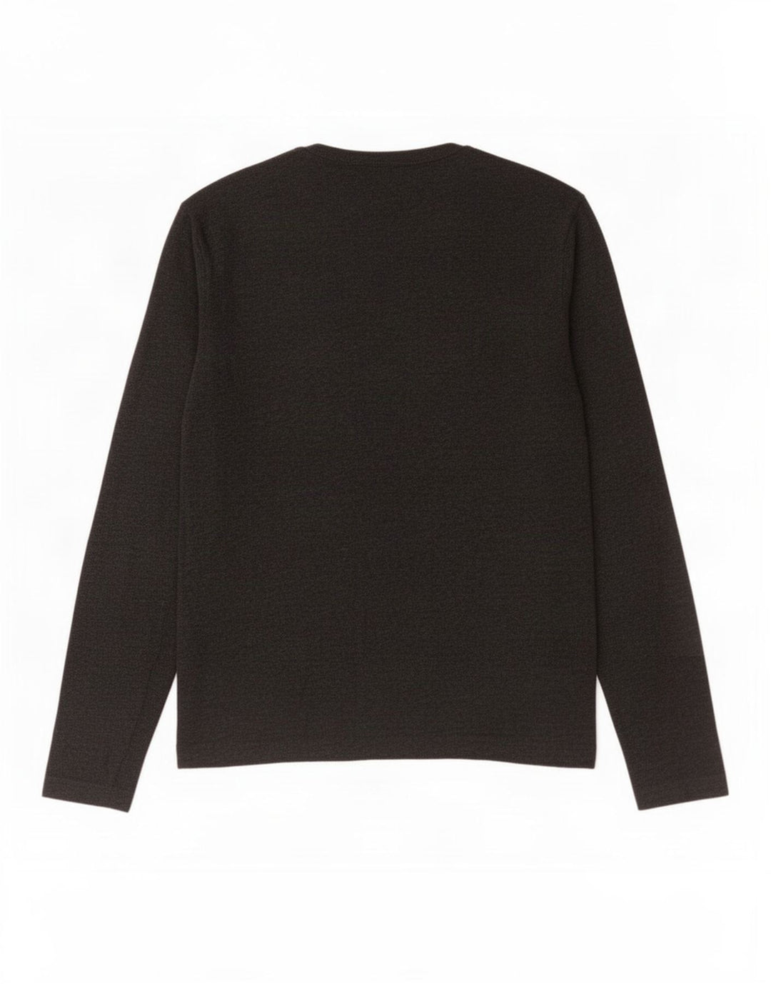 French Connection Mens Top Manga Longa Grande Algodão Cinza