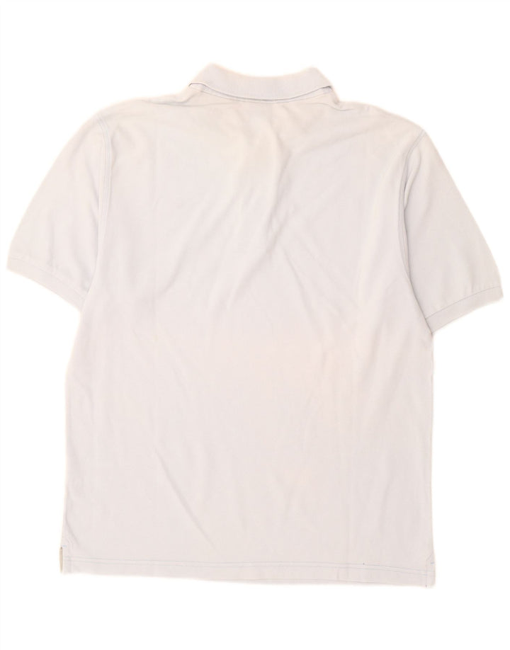Camisa polo masculina Nike UK 39/41 algodão azul médio