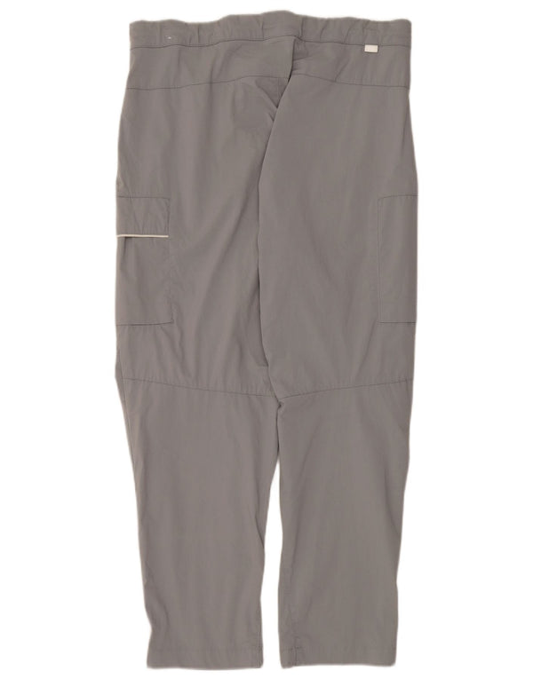 Calça cargo Nike masculina reta W34 L28 algodão cinza