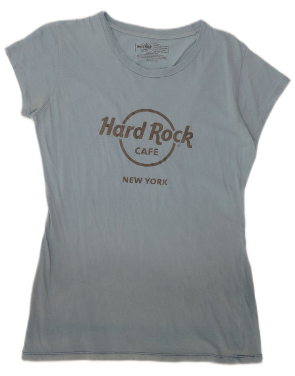 Camiseta gráfica Hard Rock Cafe Girls New York Top 13-14 anos pequeno azul