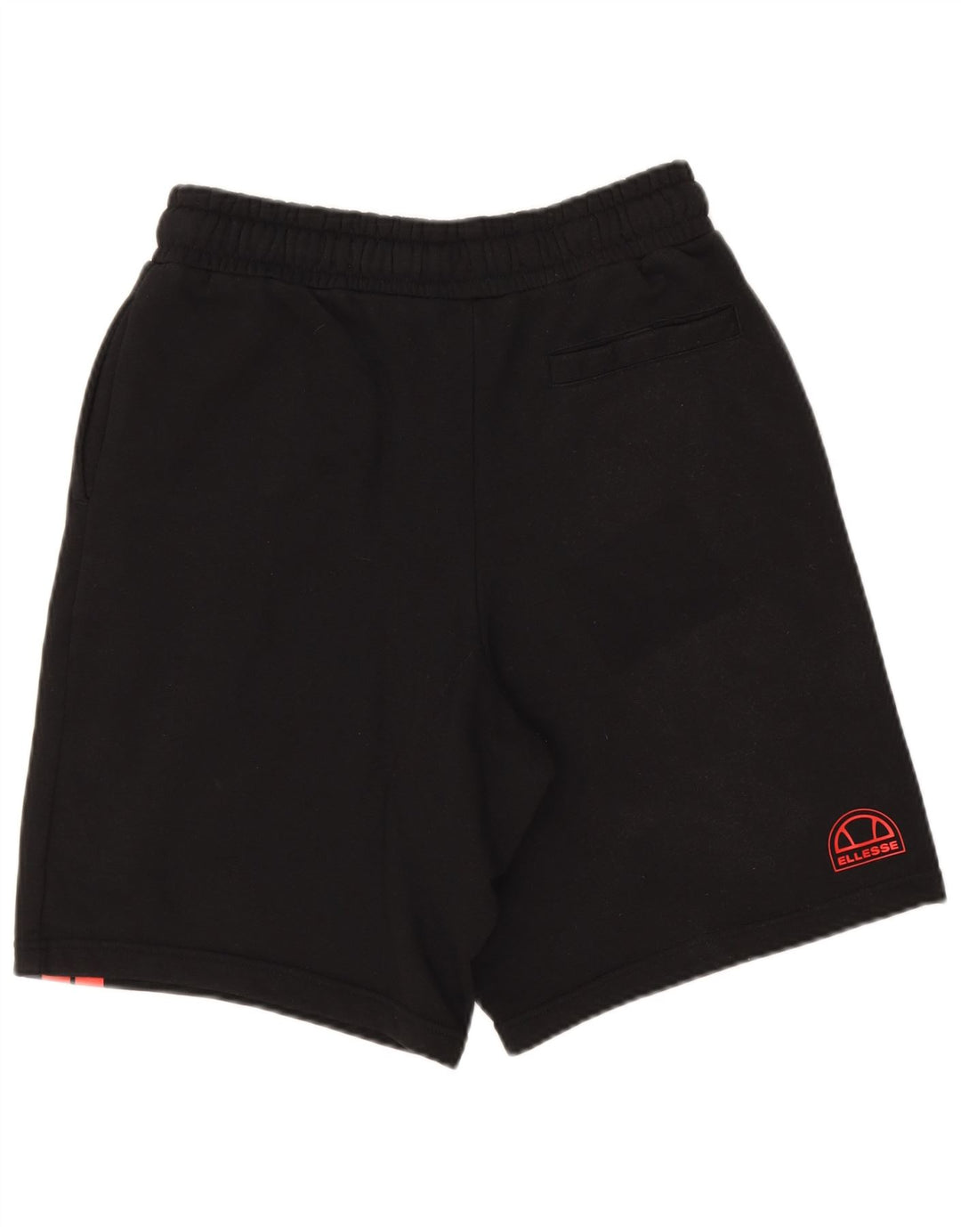 Shorts esportivos masculinos Ellesse pequeno algodão listrado preto