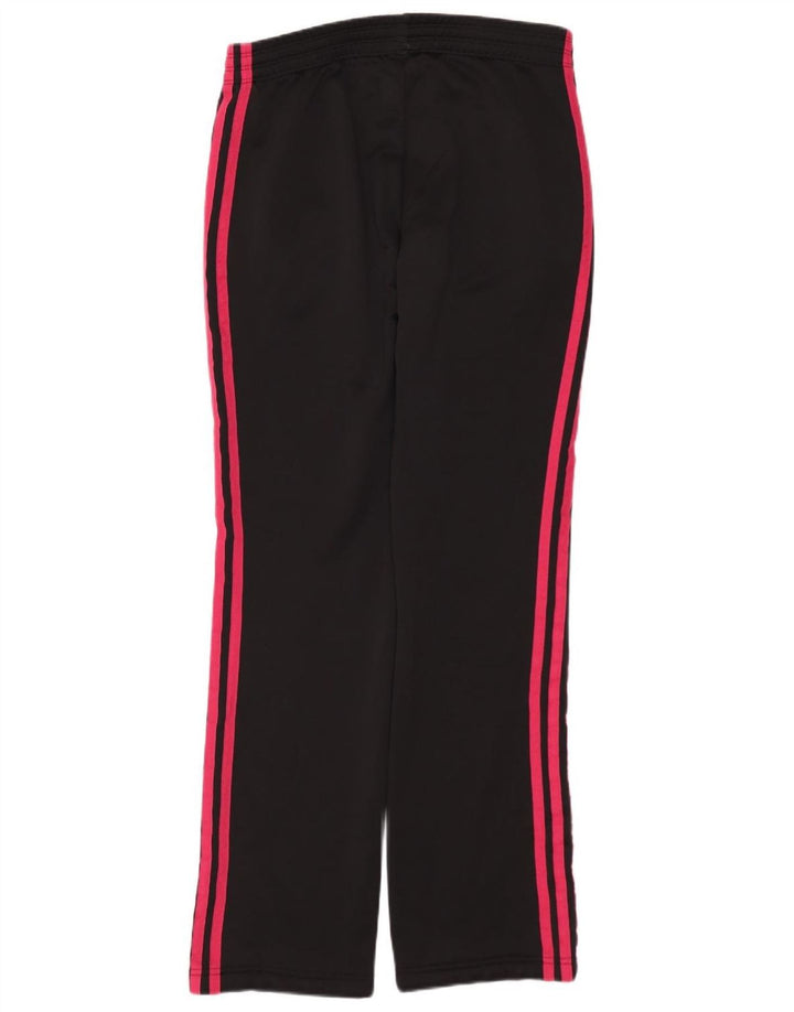 Calças de treino femininas ADIDAS UK 4/6 XS preto poliéster