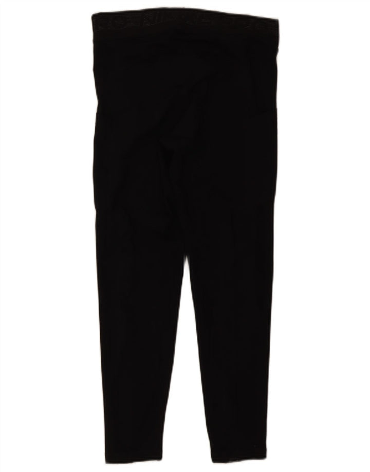 Leggings Nike Femininas UK 14 Médio Preto Poliéster