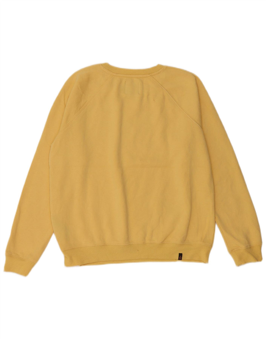 Suéter feminino gráfico oversized da Volcom US 4/6 pequeno amarelo