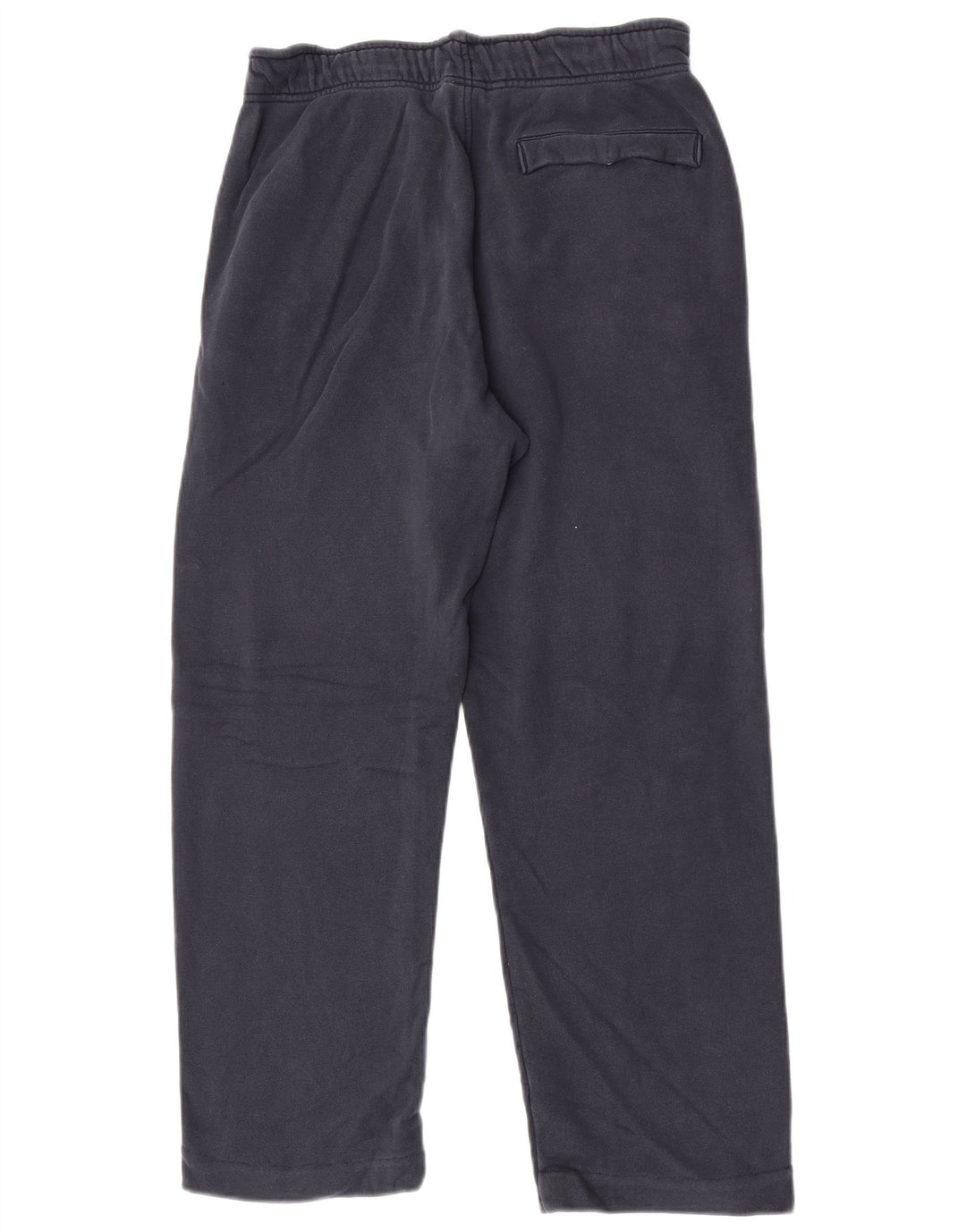 Calça de treino masculina Nike pequena azul marinho algodão