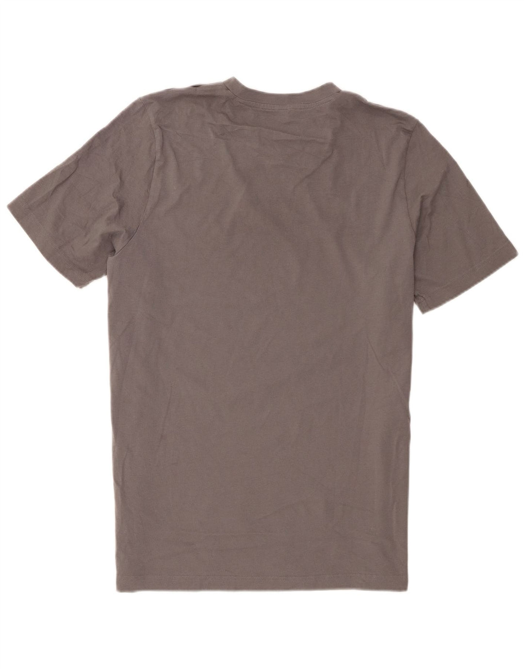 Adidas Mens Camiseta Top Grande Algodão Cinza