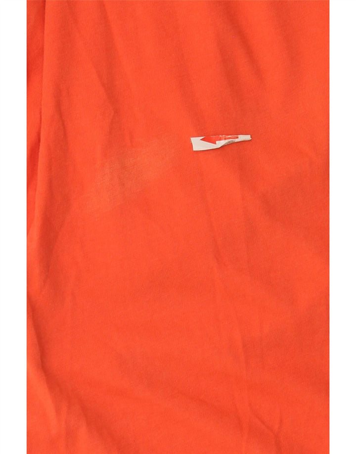 Vestido maxi feminino sem mangas Marks & Spencer Reino Unido 10 pequeno laranja