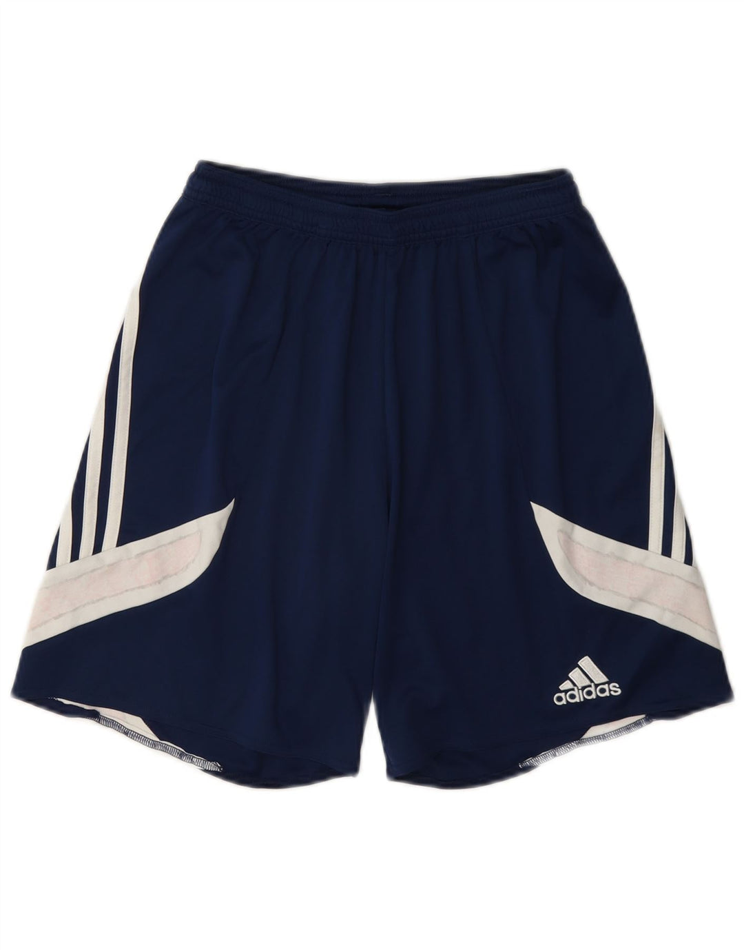 Adidas Masculino Climalite Sport Shorts Pequeno Azul Marinho Colorblock Poliéster