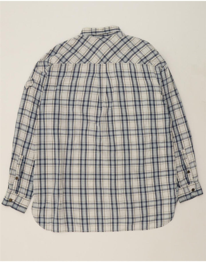 CAMEL ACTIVE Mens Shirt Large Blue Check Vintage Camel Active and Second-Hand Camel Active from Messina Hembry 