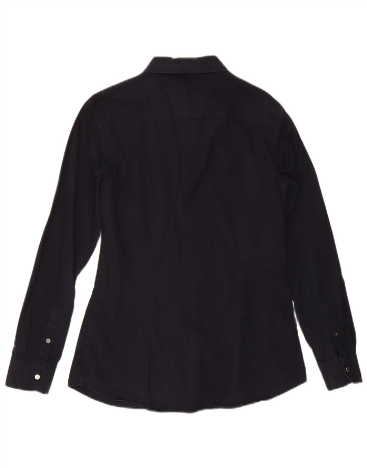 Camisa gráfica feminina TOMMY HILFIGER US 8 médio azul marinho