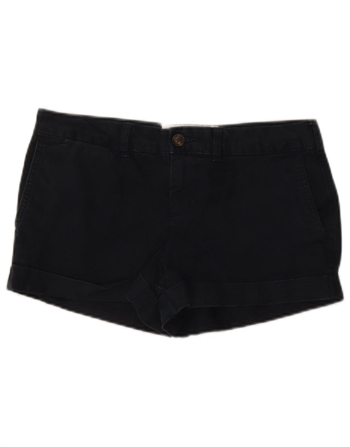 Calça quente feminina Jack Wills UK 10 pequena W32 azul marinho