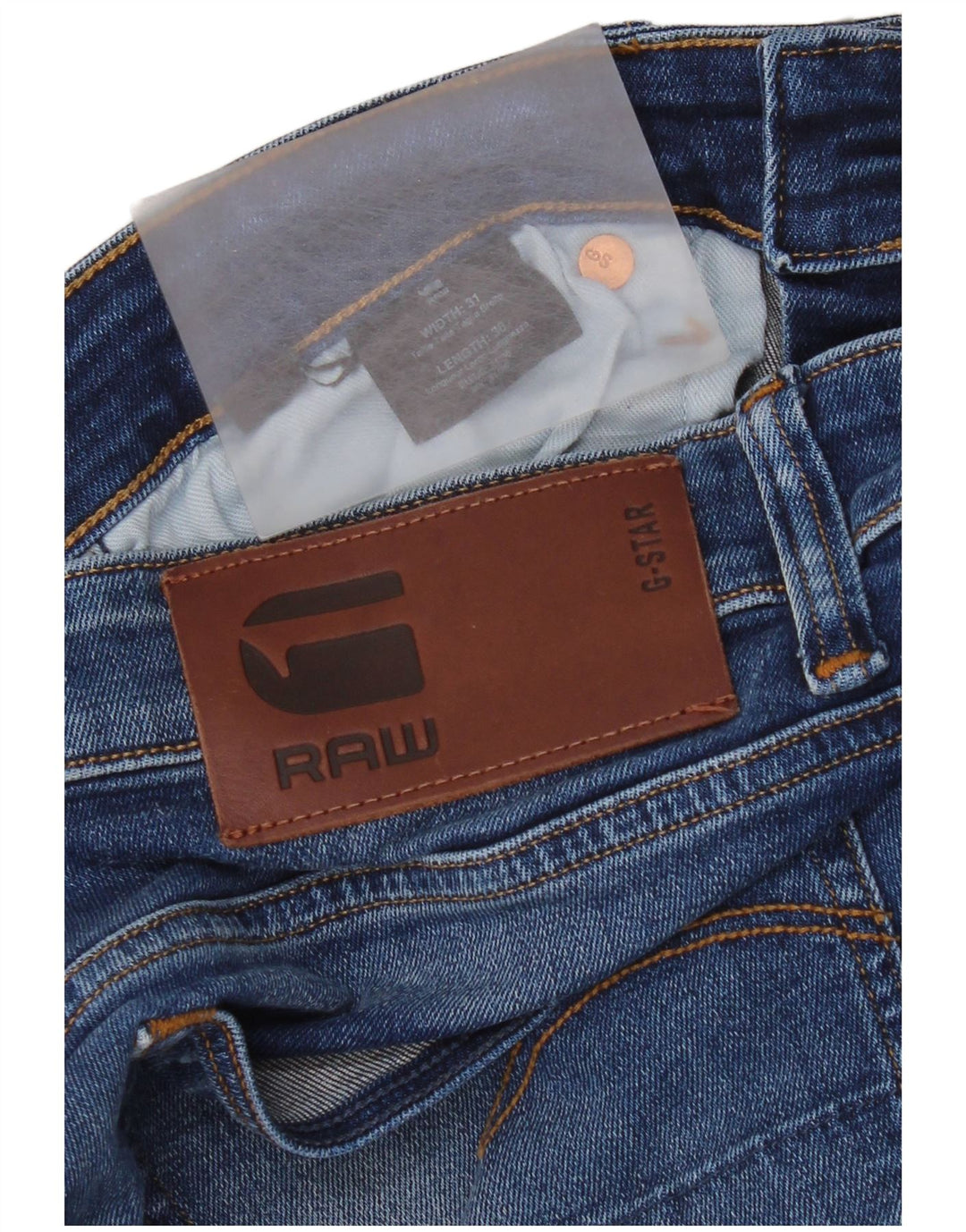 G-Star Masculino 3301 Jeans Slim W31 L36 Azul