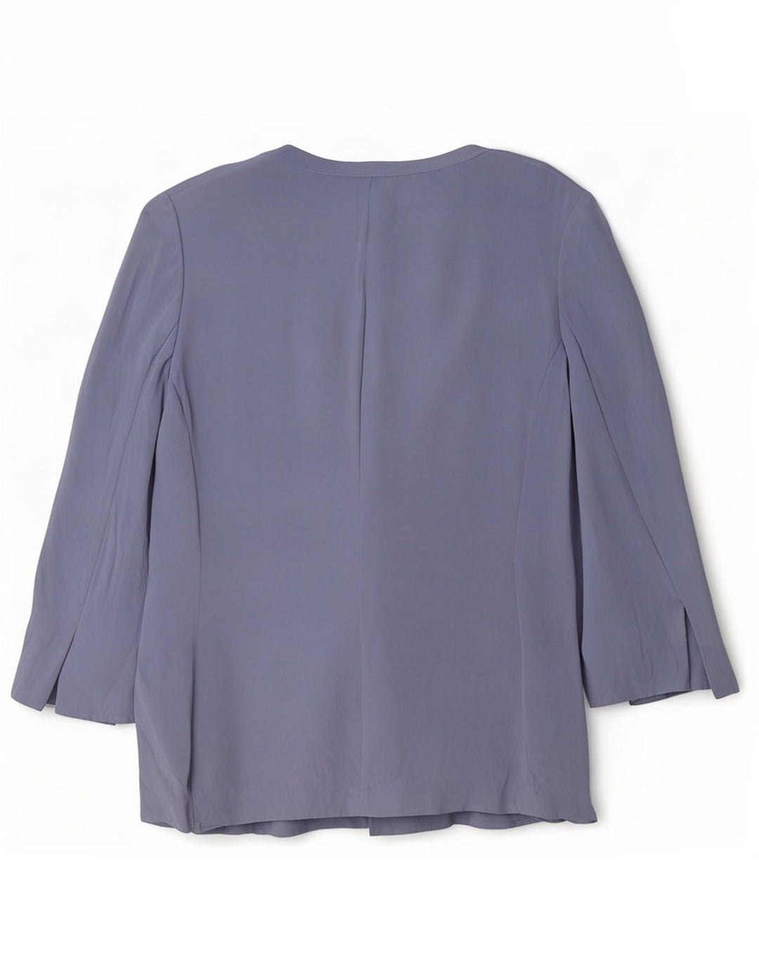 Luisa Spagnoli Cardigan Feminino Top UK 14 Seda Azul Médio