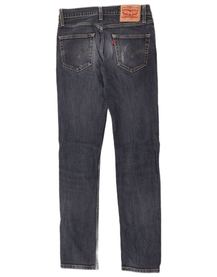 Calça Jeans Levis 511 Slim Masculina W29 L30 Azul Algodão