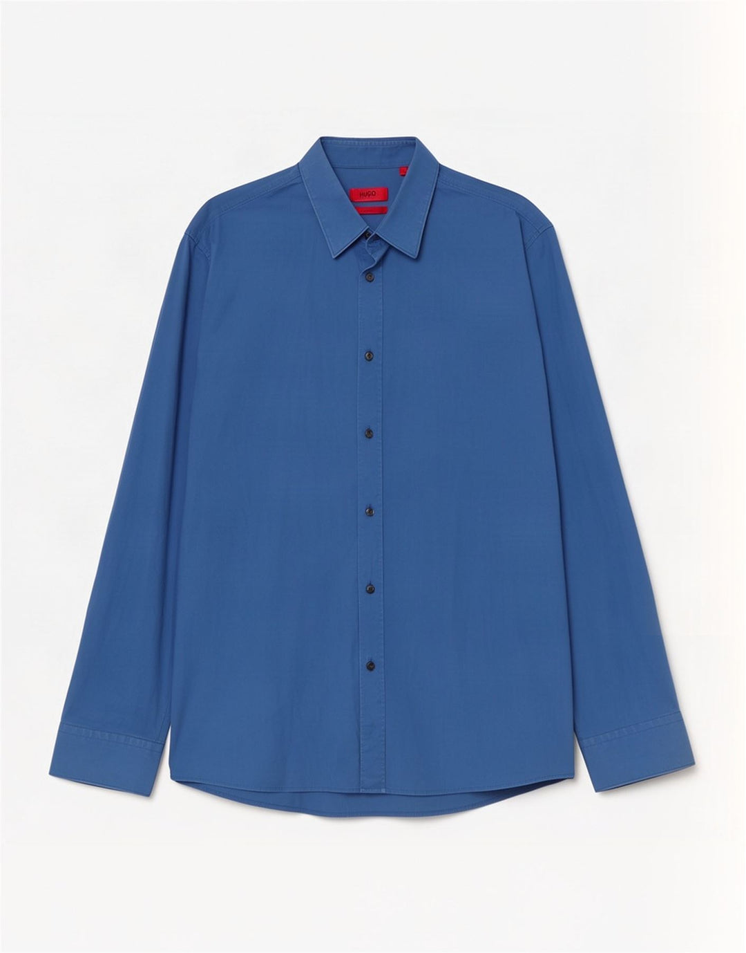 Camisa Slim Fit Masculina Hugo Boss Grande Azul