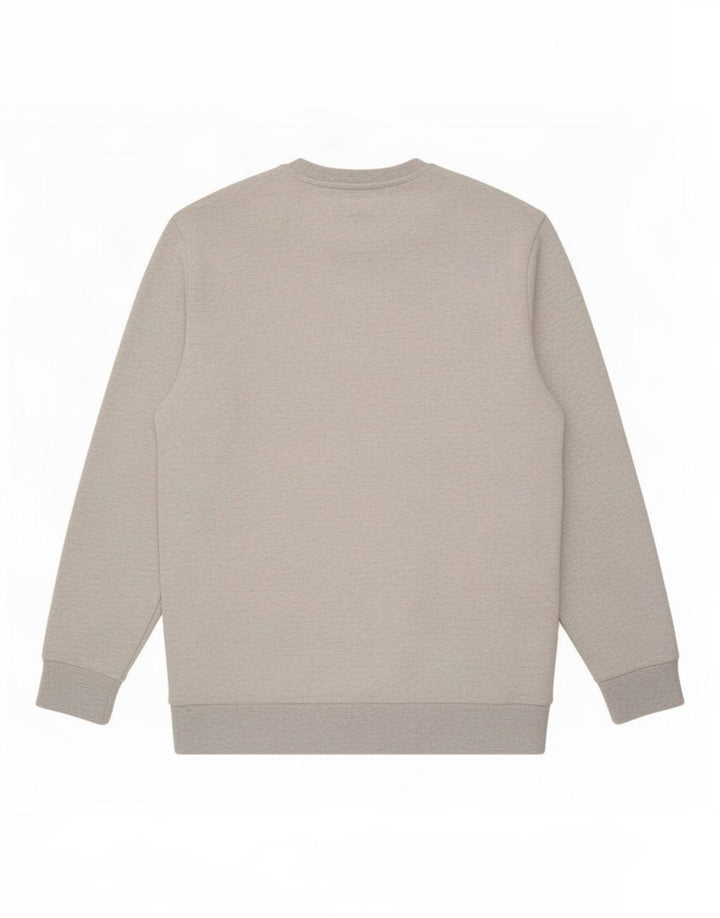 Adidas Mens Graphic Moletom Jumper Médio Cinza Salpicado