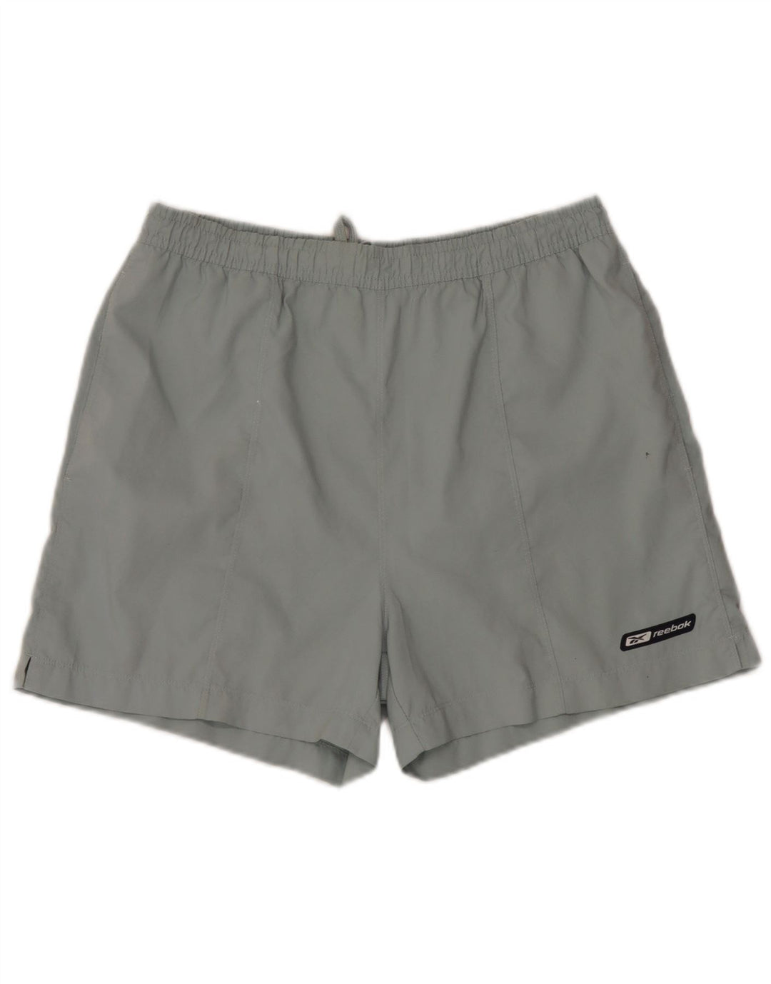 Shorts esportivos masculinos Reebok médio azul poliéster