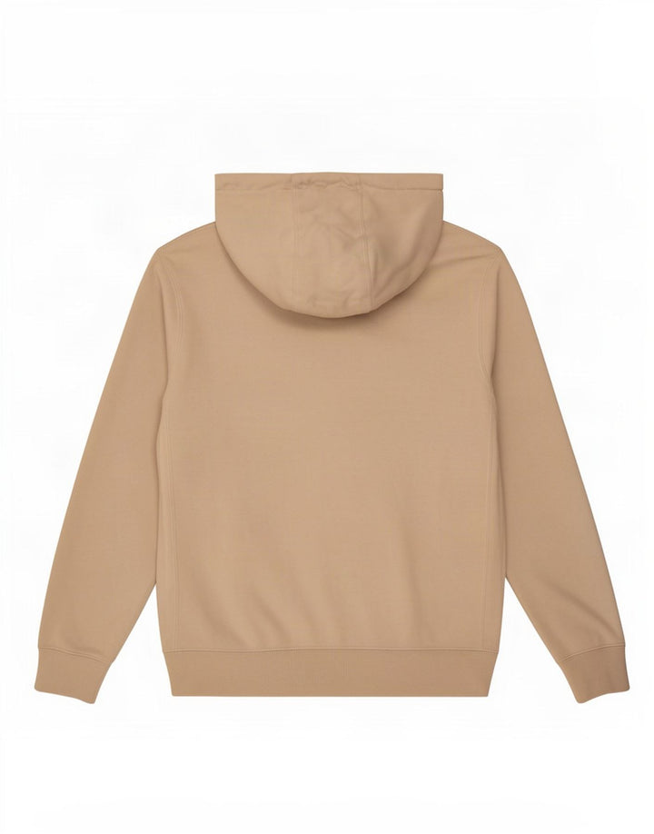 Nike Mens Hoodie Jumper Pequeno Algodão Bege