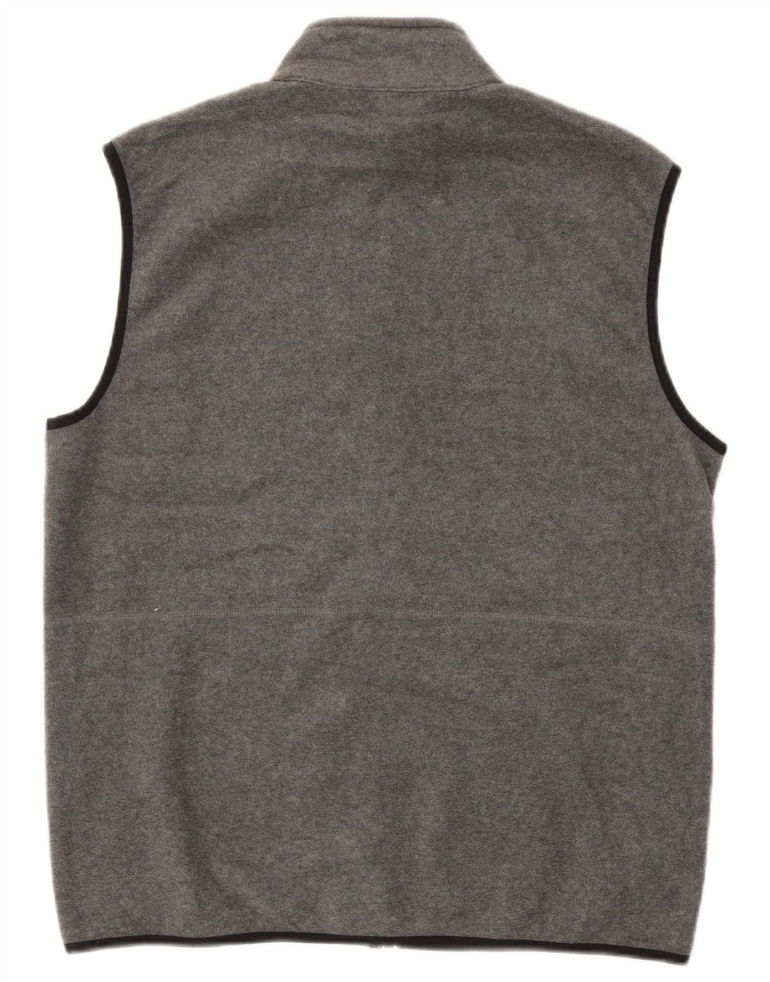 IZOD Mens Fleece Gilet UK 38 Poliéster Cinza Médio