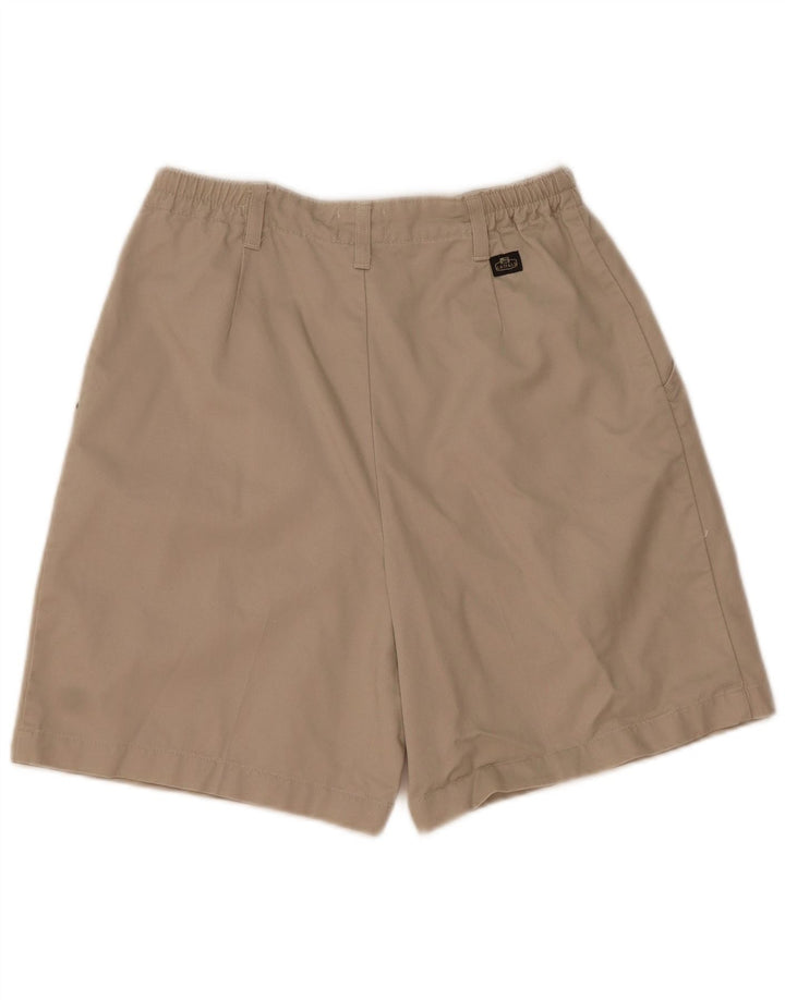 Shorts casuais femininos Lee US10 W28 algodão bege