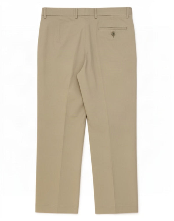 Calça masculina Marks & Spencer sob medida casual W34 L31 poliéster verde