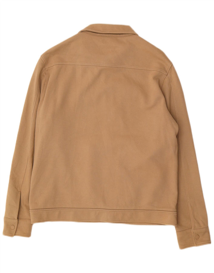 Jaqueta utilitária masculina Autograph UK 38 algodão bege médio