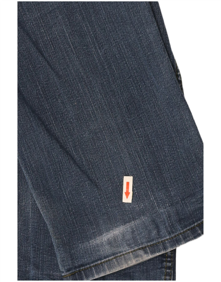 WRANGLER Masculino Texas Stretch Straight Jeans W32 L30 Azul Algodão